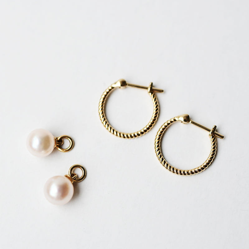 限定品 アコヤパール ピアス
