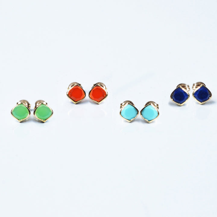 【各種クーポン・ポイントのご利用不可】サハラ　クリソプレーズ　ピアス　