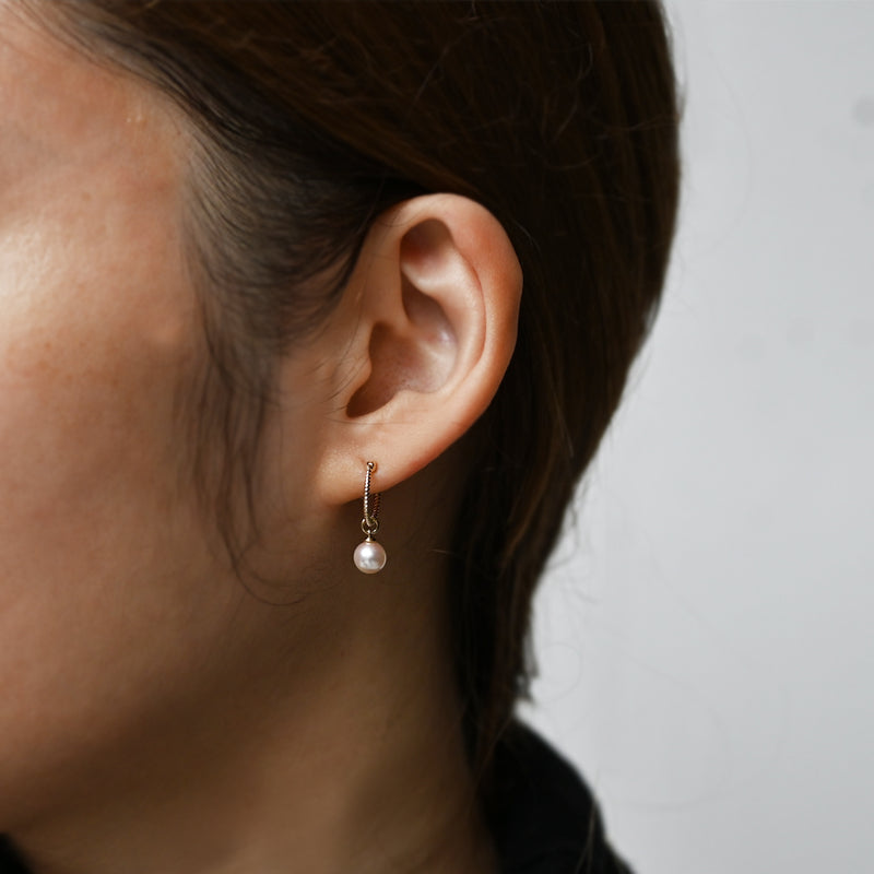 限定品 アコヤパール ピアス